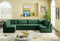 Jacob Velvet Modular 6 Piece Sectional