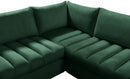 Jacob Velvet Modular 6 Piece Sectional