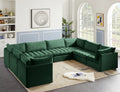 Jacob Velvet Modular 8 Piece Sectional
