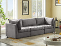 Jacob Velvet Modular 3 Piece Sofa