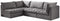 Jacob Velvet Modular 4 Piece Sectional