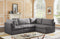 Jacob Velvet Modular 4 Piece Sectional