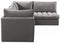 Jacob Velvet Modular 4 Piece Sectional