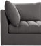 Jacob Velvet Modular 4 Piece Sectional