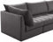 Jacob Velvet Modular 4 Piece Sectional
