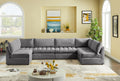 Jacob Velvet Modular 6 Piece Sectional