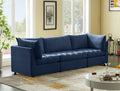Jacob Velvet Modular 3 Piece Sofa