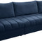 Jacob Velvet Modular 4 Piece Sectional