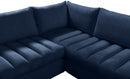 Jacob Velvet Modular 6 Piece Sectional