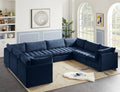 Jacob Velvet Modular 8 Piece Sectional