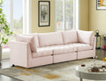 Jacob Velvet Modular 3 Piece Sofa