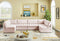 Jacob Velvet Modular 6 Piece Sectional