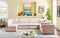 Jacob Velvet Modular 7 Piece Sectional