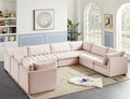Jacob Velvet Modular 8 Piece Sectional