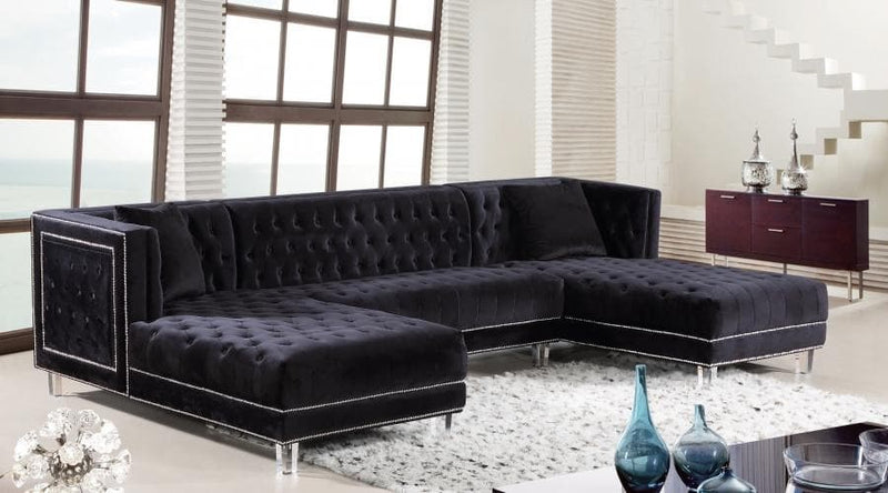 Moda Velvet 3pc. Sectional