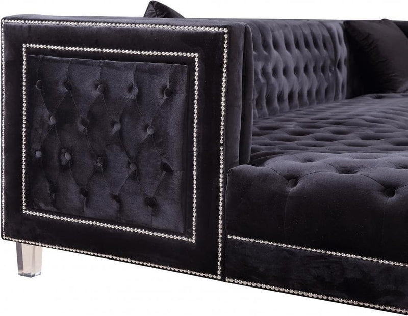Moda Velvet 3pc. Sectional