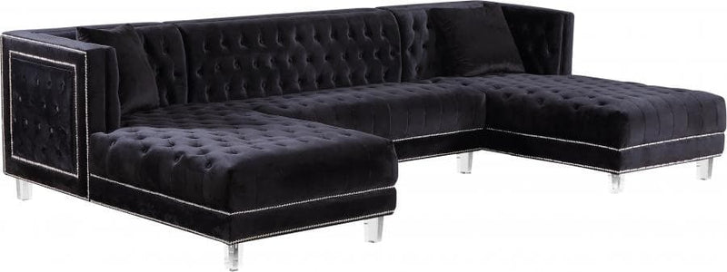 Moda Velvet 3pc. Sectional