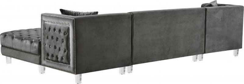 Moda Velvet 3pc. Sectional
