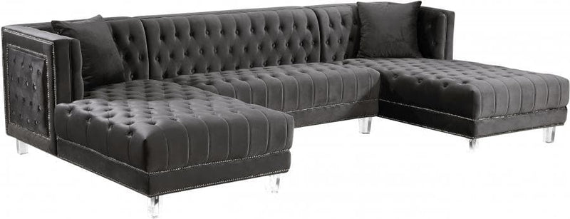 Moda Velvet 3pc. Sectional