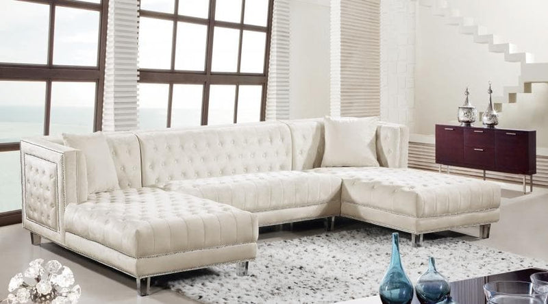 Moda Velvet 3pc. Sectional