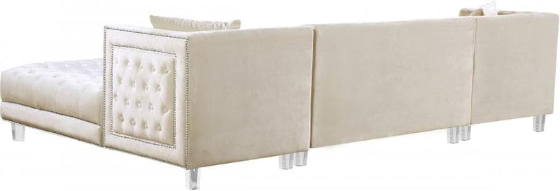 Moda Velvet 3pc. Sectional
