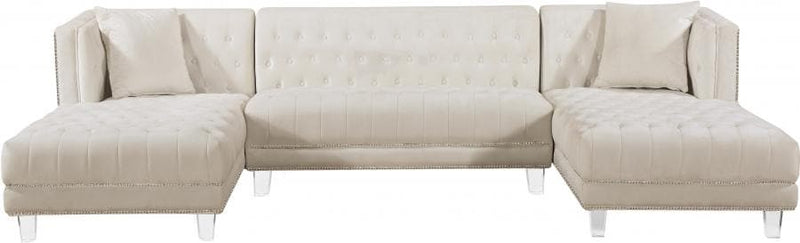 Moda Velvet 3pc. Sectional