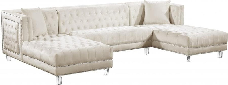 Moda Velvet 3pc. Sectional