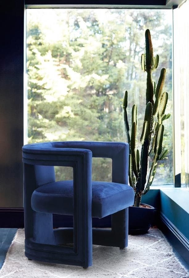 Blair Velvet Dining/Accent Chair
