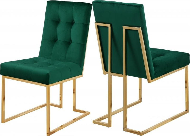 Pierre Velvet Dining Chair set of 2