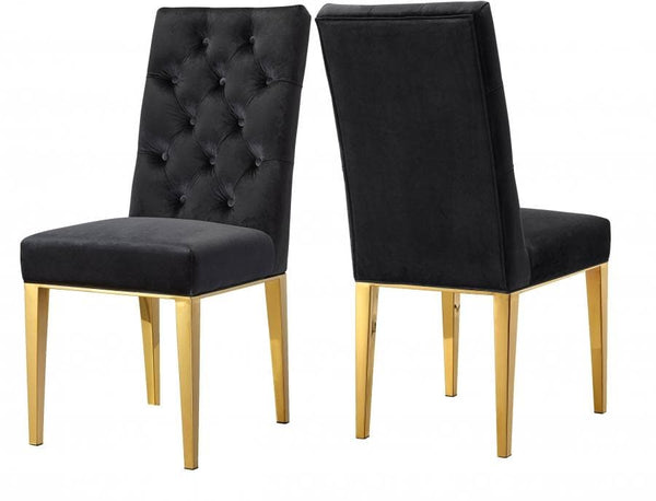 Capri Velvet Dining Chair set of 2