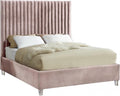 Candace Velvet Bed - hollywood-glam-furnitures