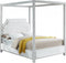 Rowan Velvet Canopy Bed