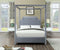 Rowan Velvet Canopy Bed