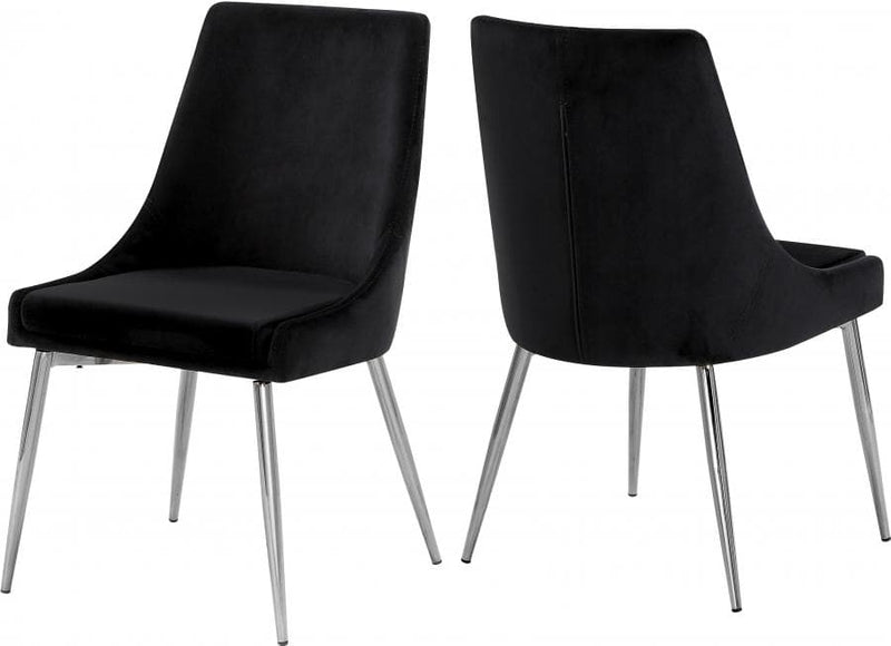 Karina Velvet Dining Chair set of 2