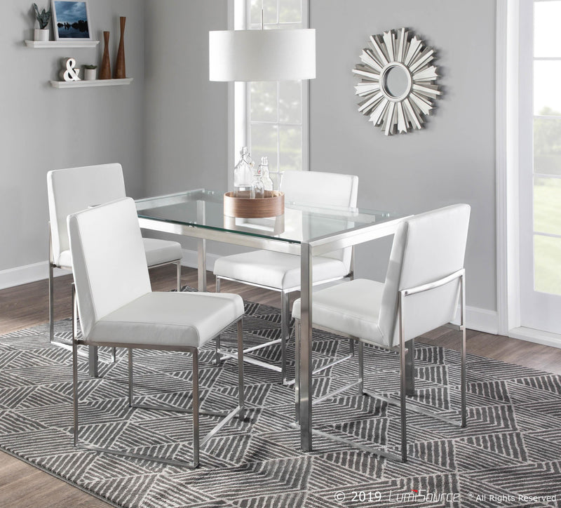 High Back Fuji Dining Chair - Set Of 2