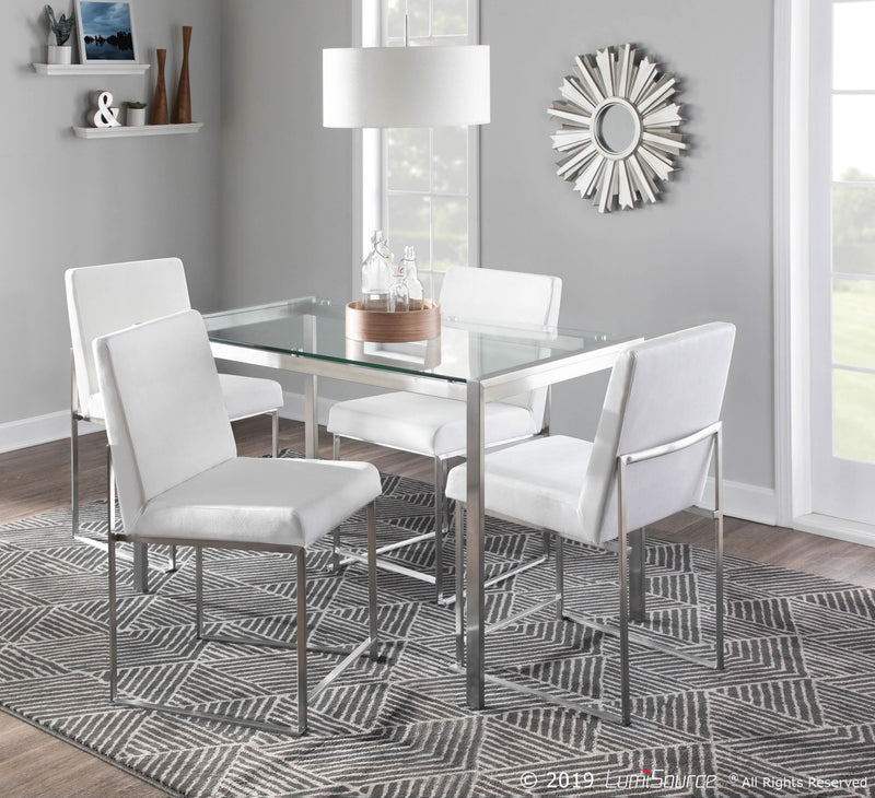 High Back Fuji Dining Chair - Set Of 2