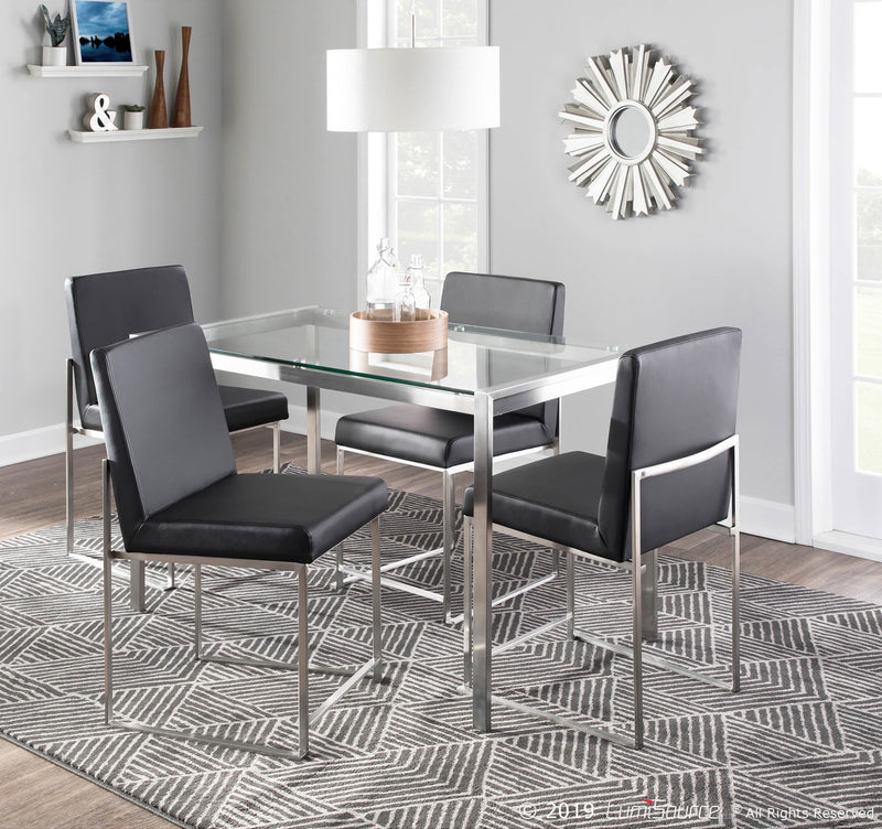 High Back Fuji Dining Chair - Set Of 2