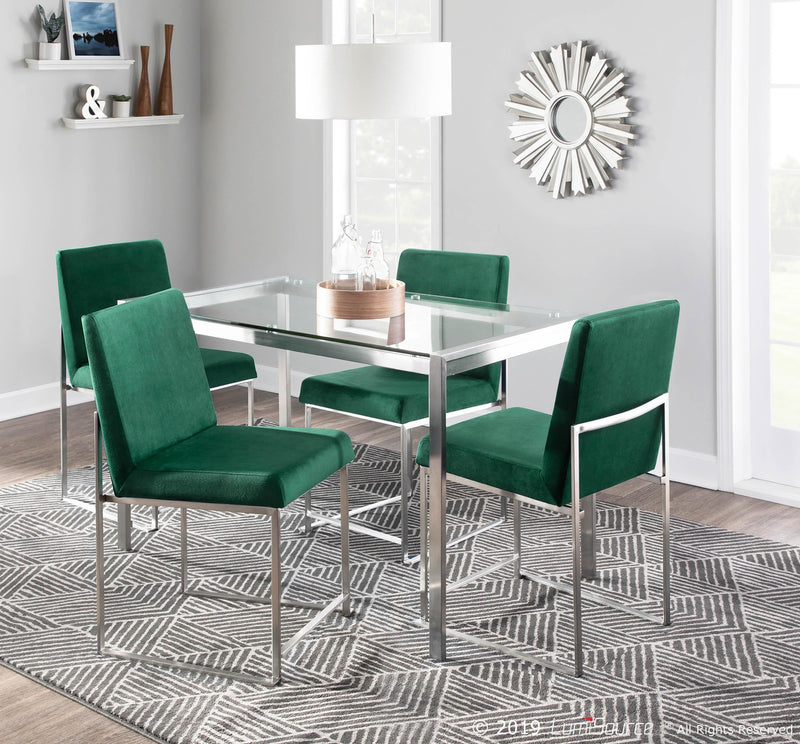 High Back Fuji Dining Chair - Set Of 2