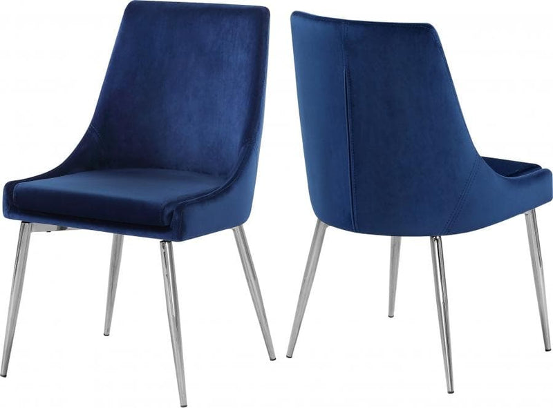 Karina Velvet Dining Chair set of 2