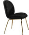 Paris Velvet Dining Chair Gold Frame (set of 2)