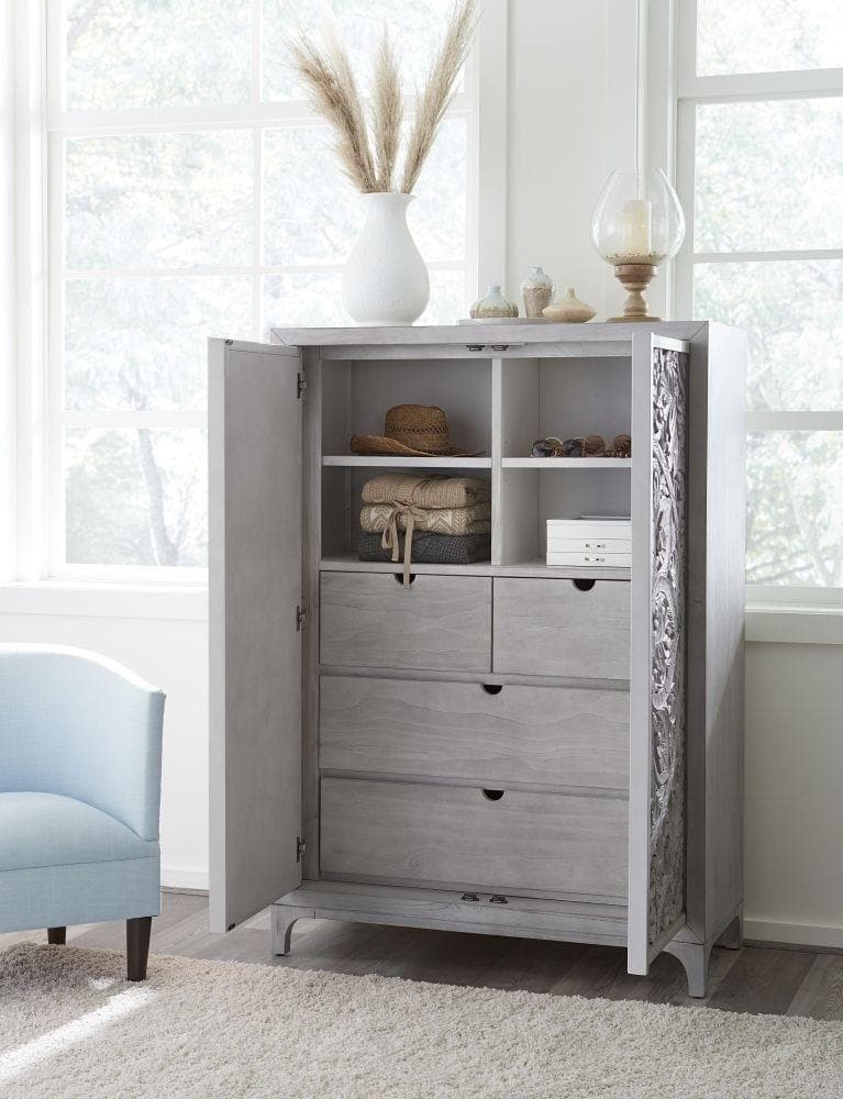 Boho Chic Wardrobe Chest