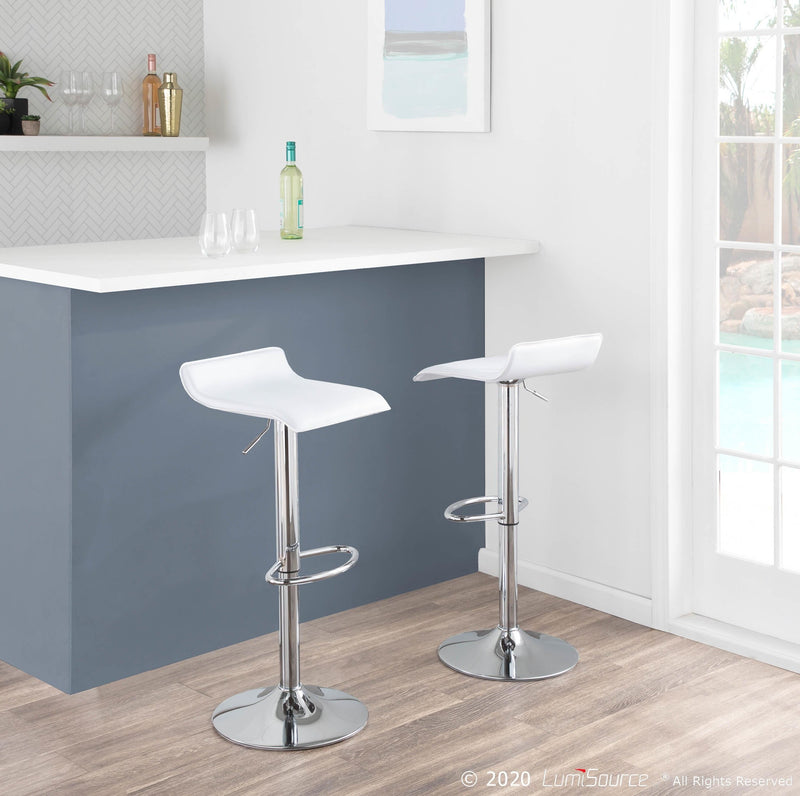 Ale Barstool Chrome - Set Of 2