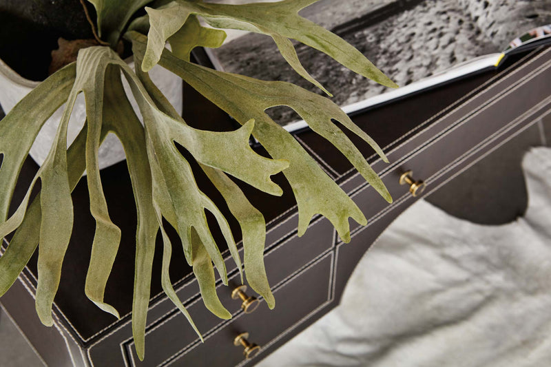 Clarendon Leather Wrapped Desk