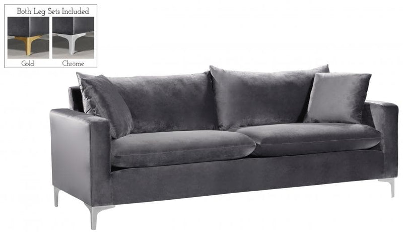 Naomi Velvet Sofa