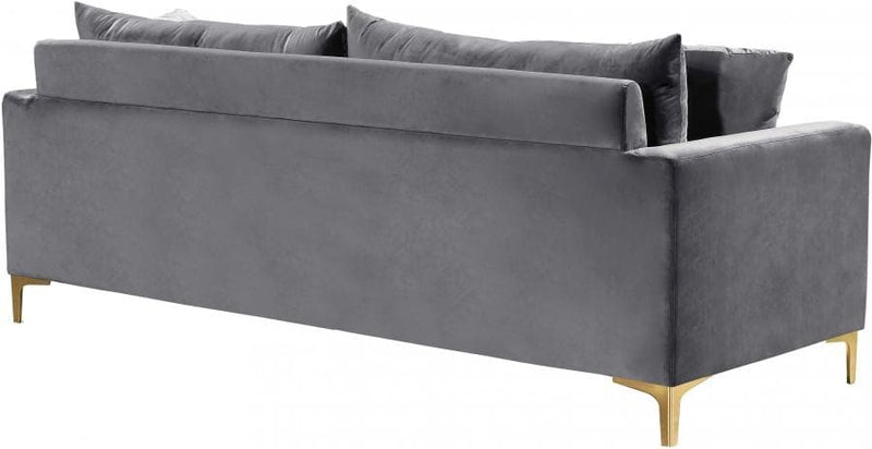 Naomi Velvet Sofa