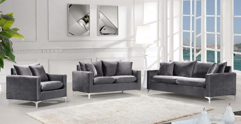 Naomi Velvet Sofa