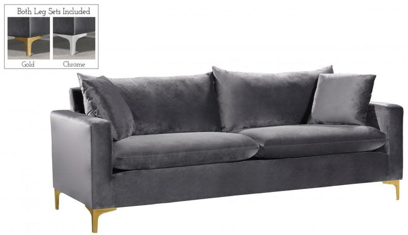 Naomi Velvet Sofa