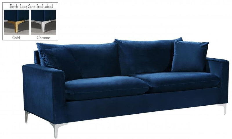 Naomi Velvet Sofa