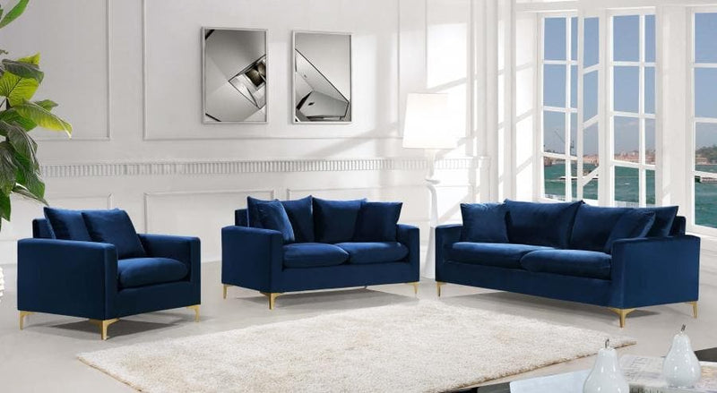 Naomi Velvet Sofa