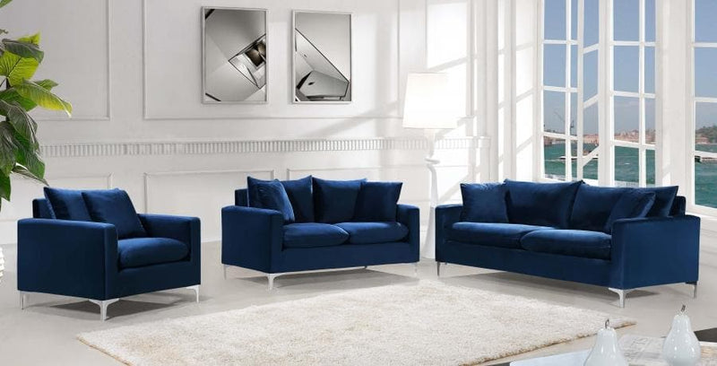 Naomi Velvet Sofa